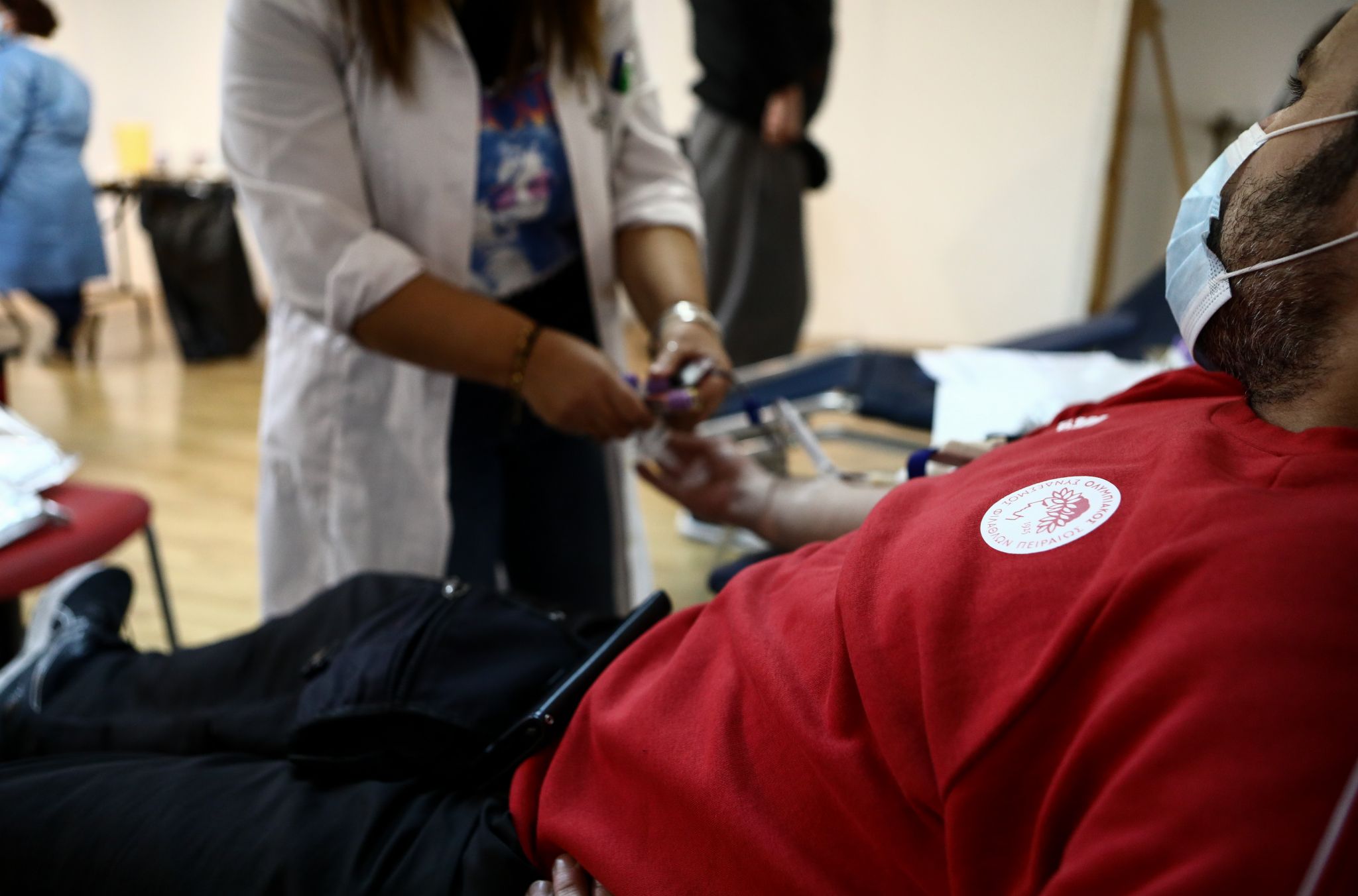 Εθελοντική αιμοδοσία στη μνήμη των θυμάτων της Θύρας 7