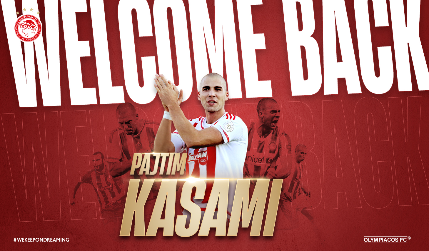 Kasami returns to Olympiacos