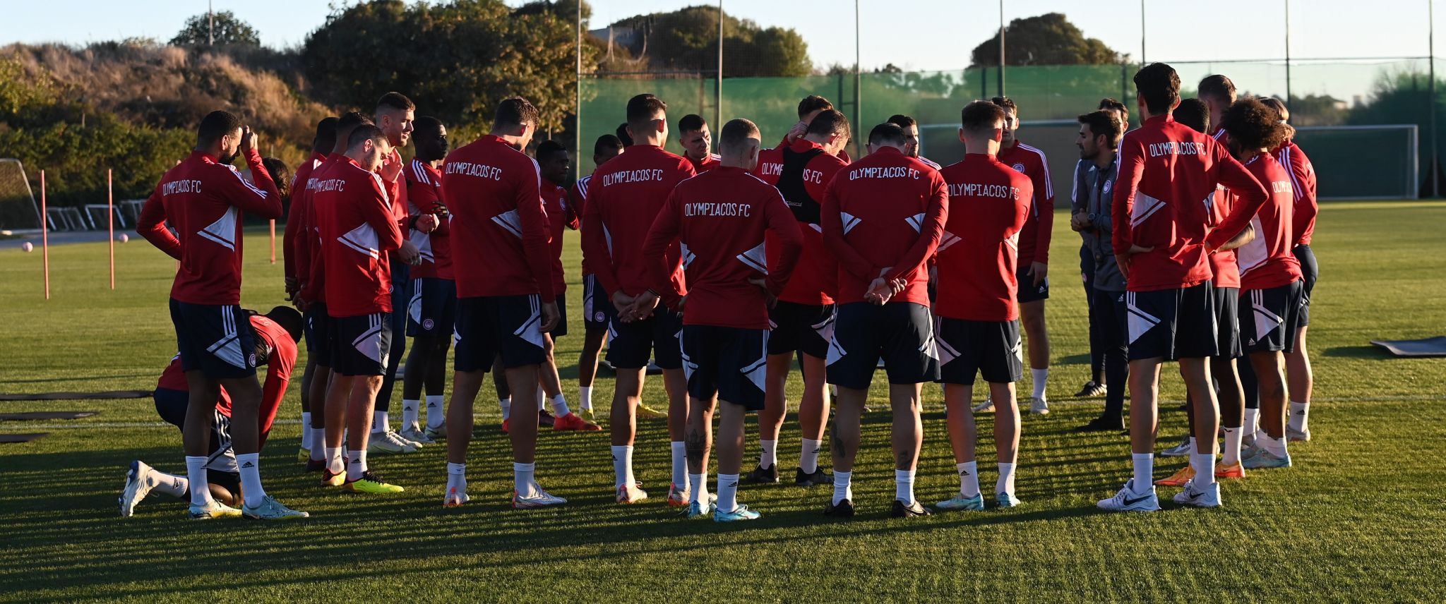 H πρώτη προπόνηση στην Εστεπόνα