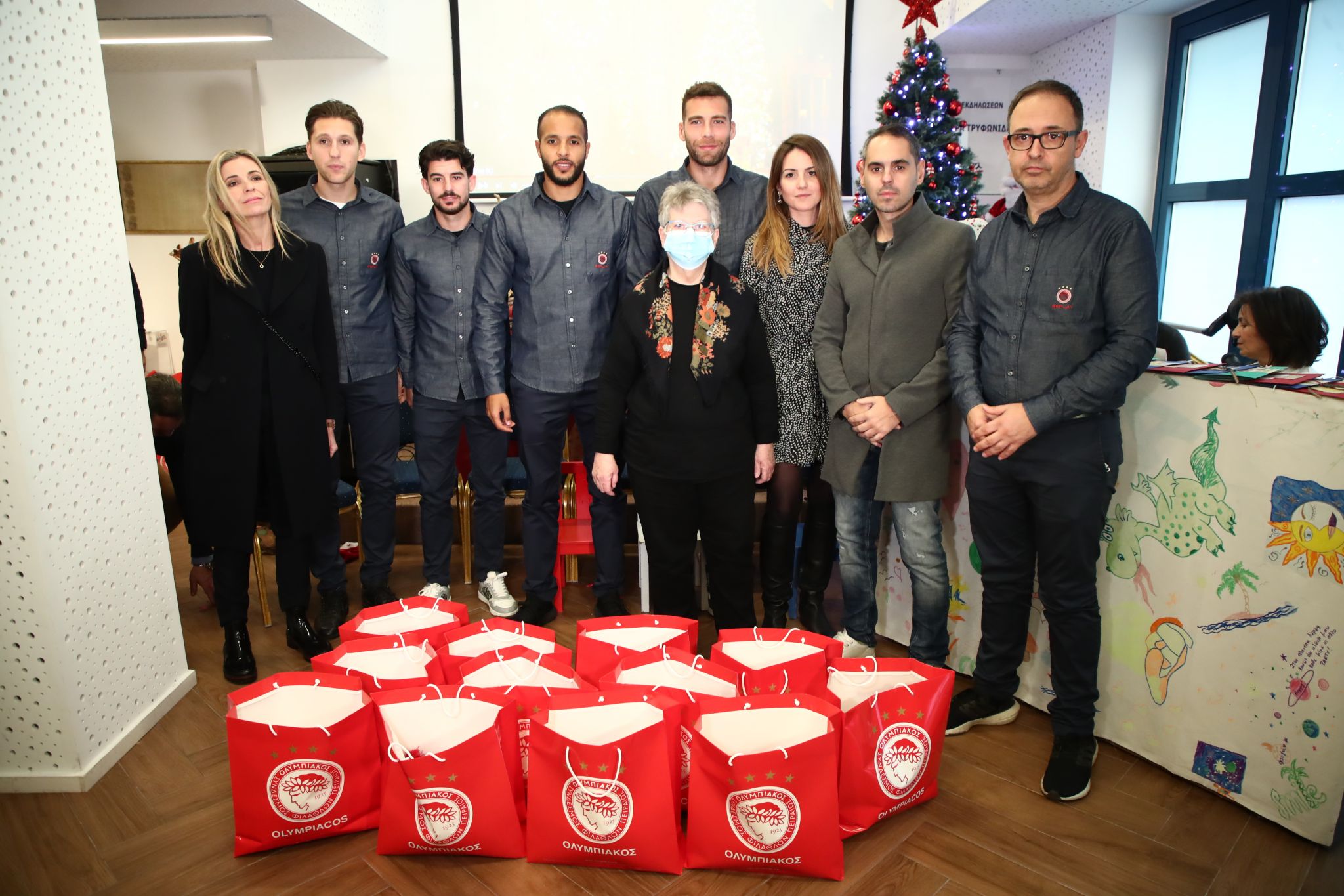 Another year of Stoiximan and Olympiacos FC supporting the children of Floga