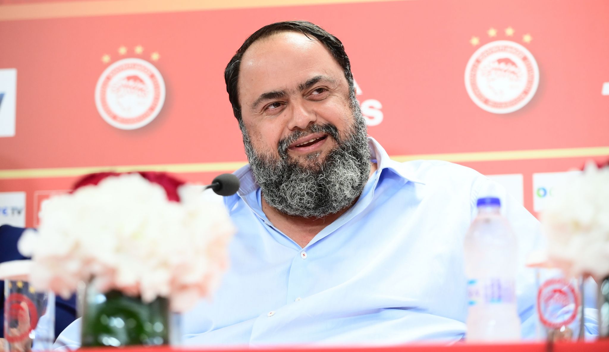 Evangelos Marinakis: “Everybody stands by Olympiacos, in a calm and supportive way”