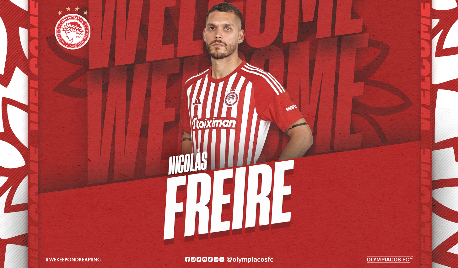 Freire joins Olympiacos