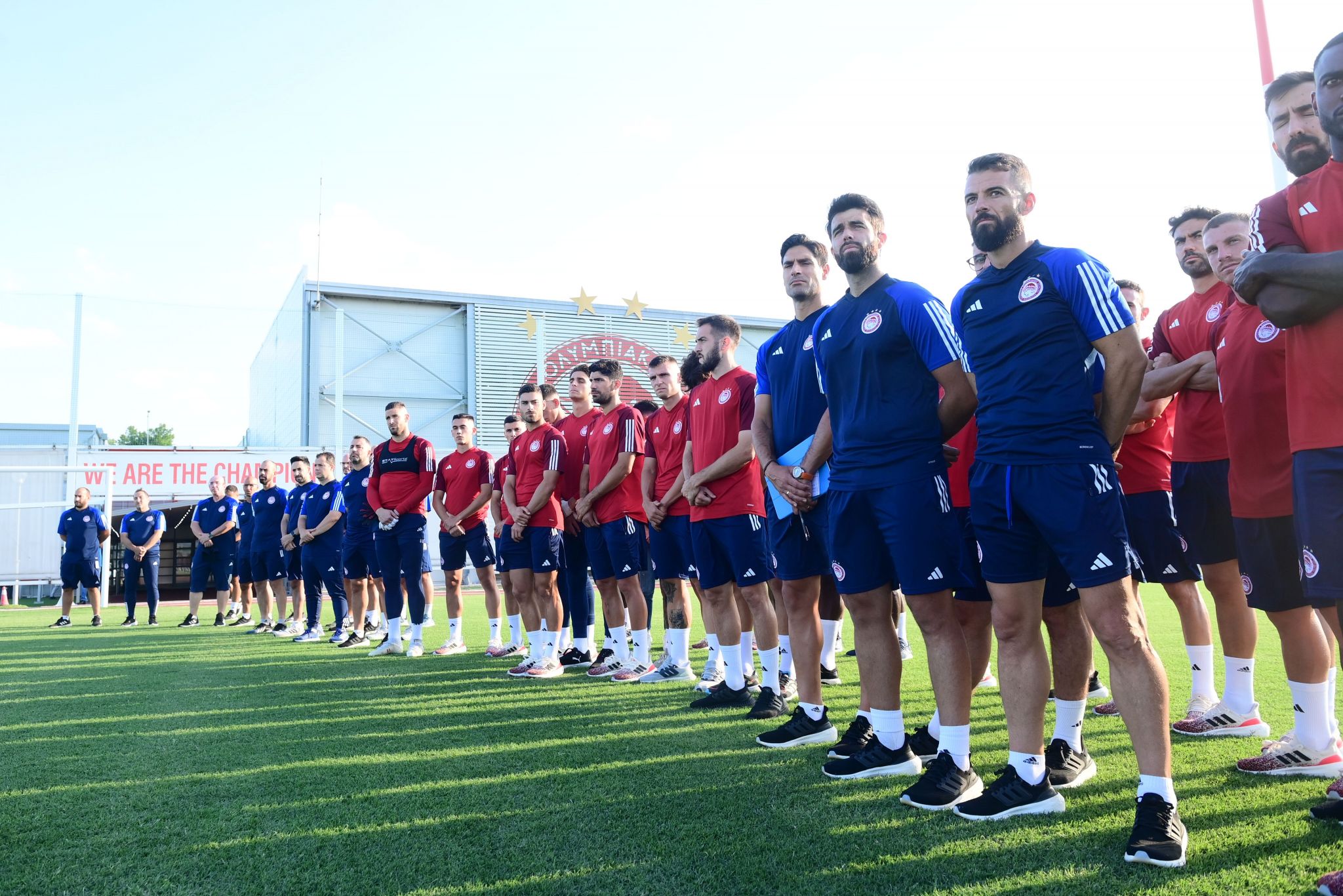 Ο αγιασμός της ομάδας μας στο Ρέντη