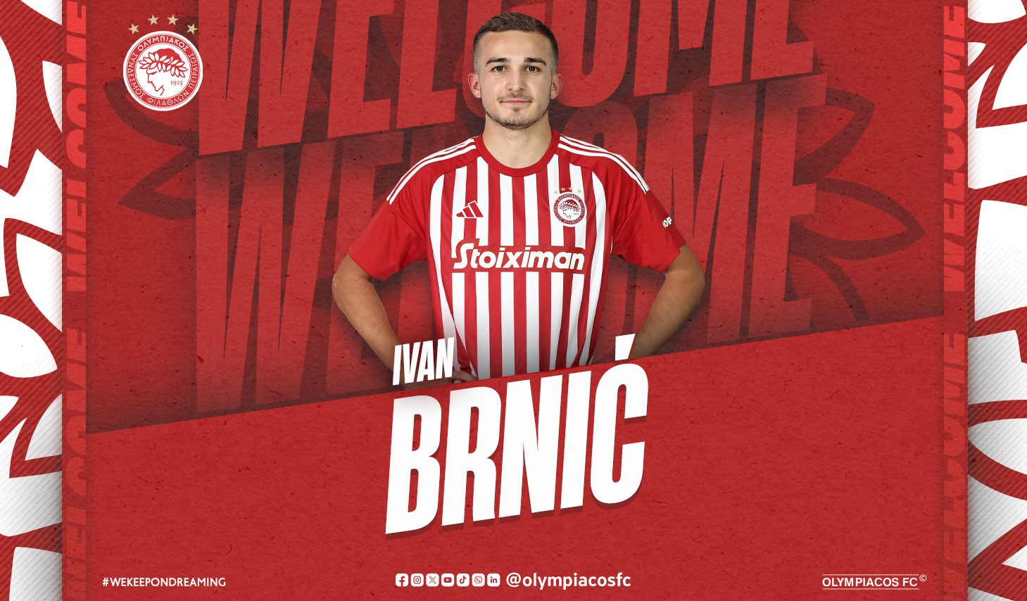 Ivan Brnic rejoint l’Olympiacos