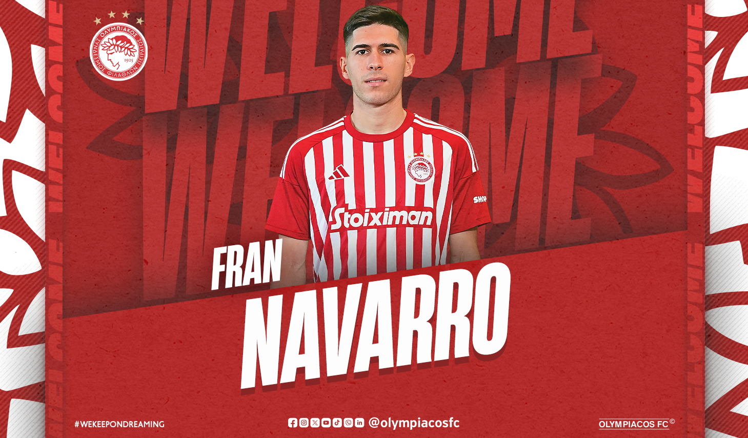 Fran Navarro joins Olympiacos