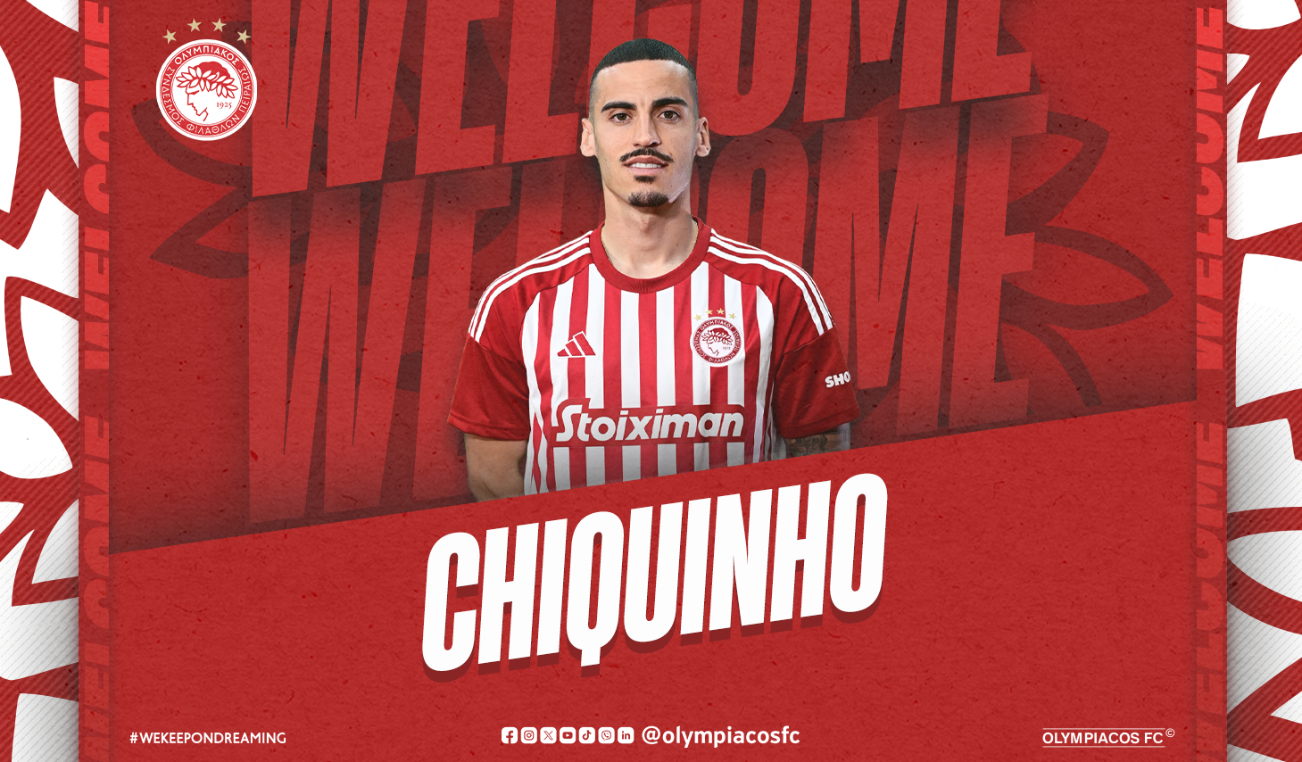 Chiquinho joins Olympiacos