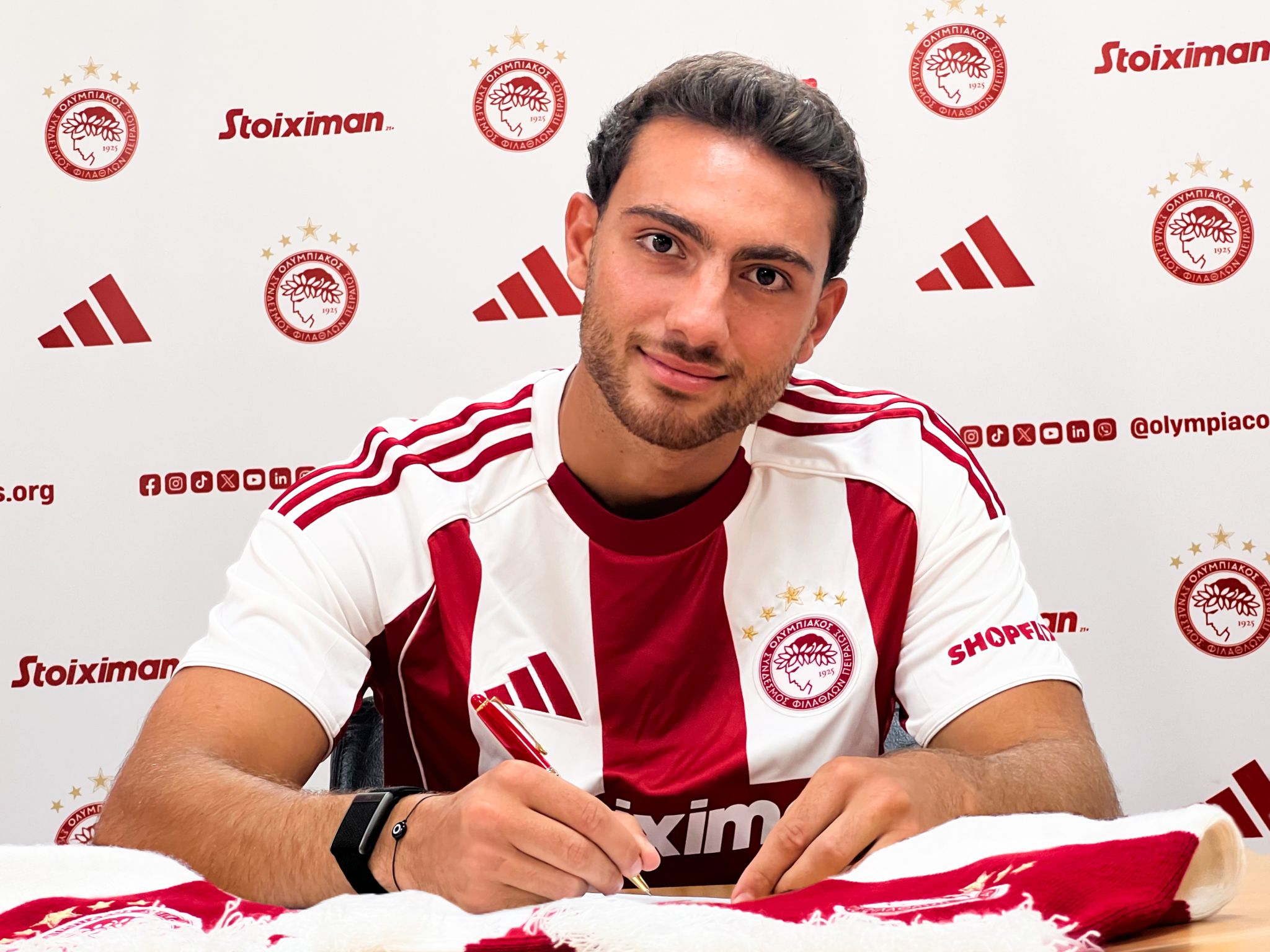 Ο Μπιλάλ Μαζάρ στον Ολυμπιακό