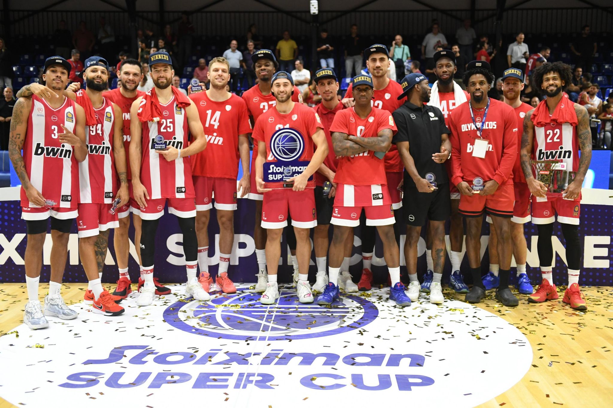 Συγχαρητήρια στην ομάδα μπάσκετ για την κατάκτηση του Super Cup