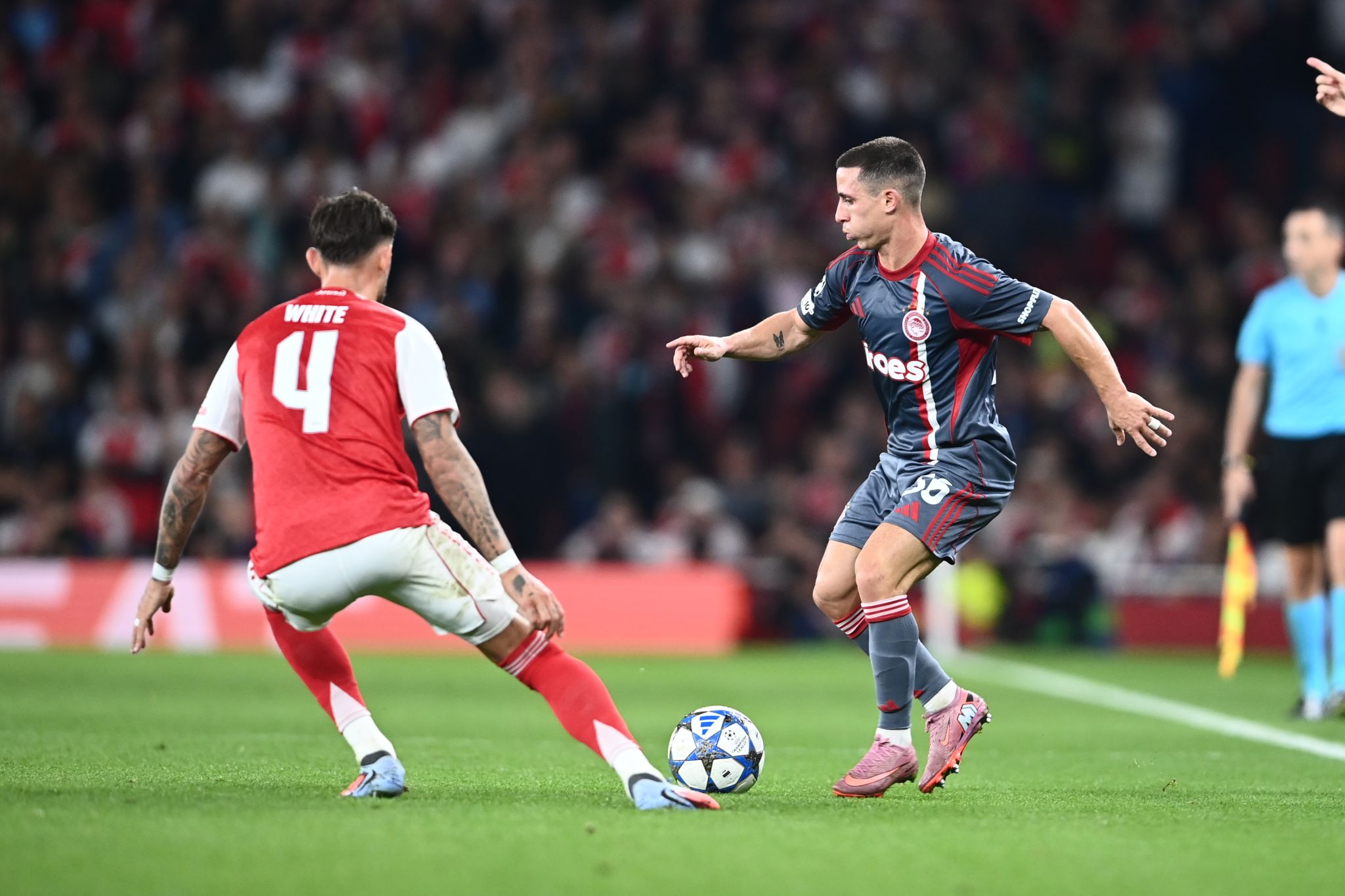 Olympiacos deserved more in London