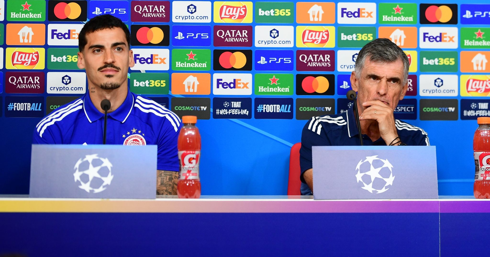 Η συνέντευξη Τύπου πριν τον αγώνα Ολυμπιακός – PSV