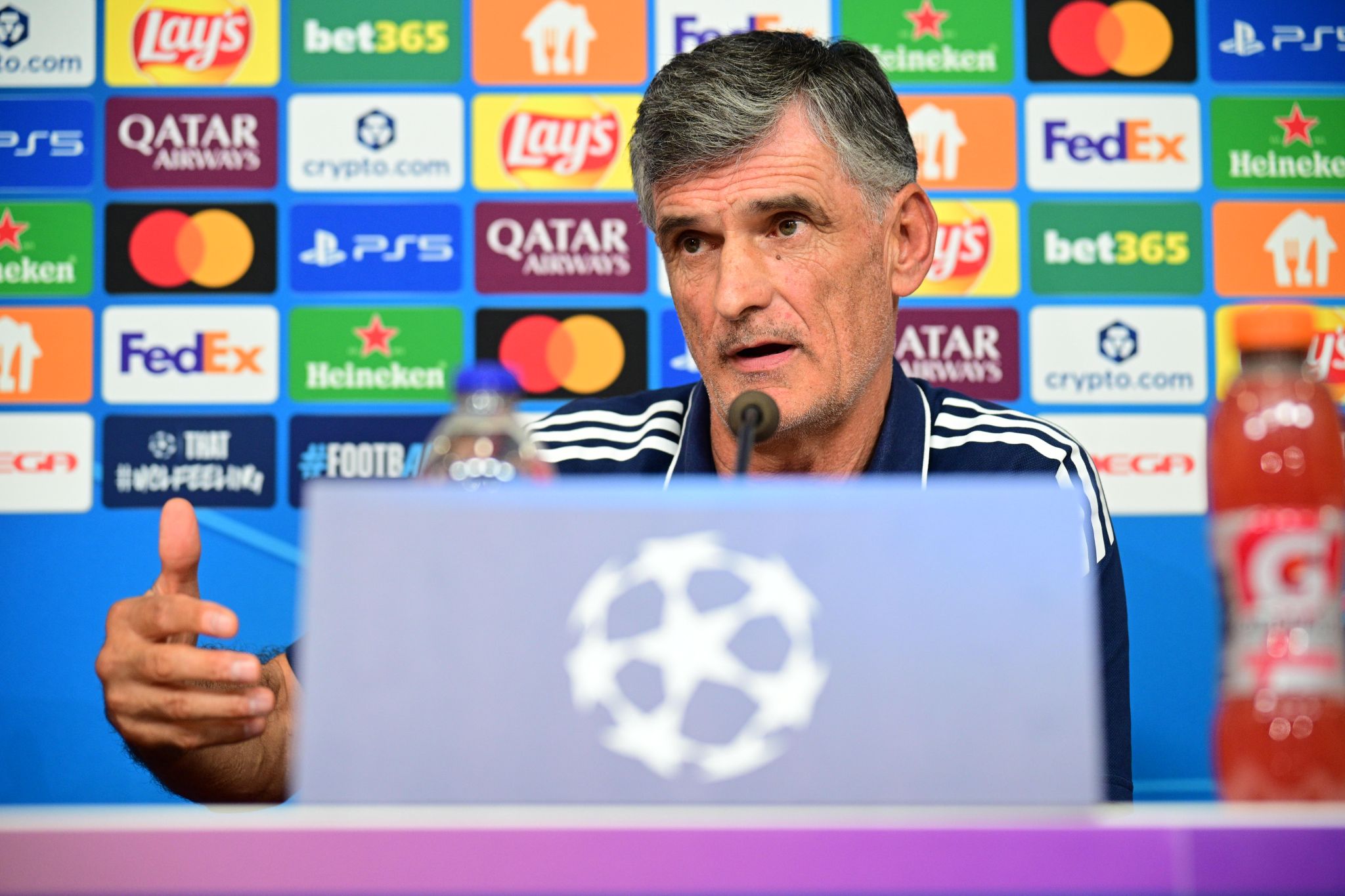 Η συνέντευξη Τύπου πριν τον αγώνα Ολυμπιακός – Real Madrid