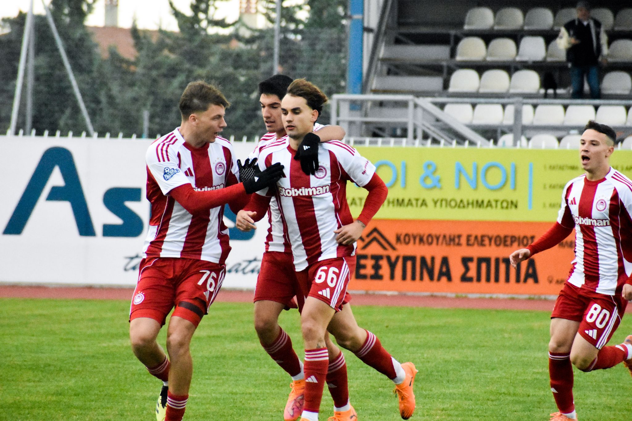 «Πάτησε» 4άδα ο Ολυμπιακός Κ23, με την ανατροπή στο Άργος