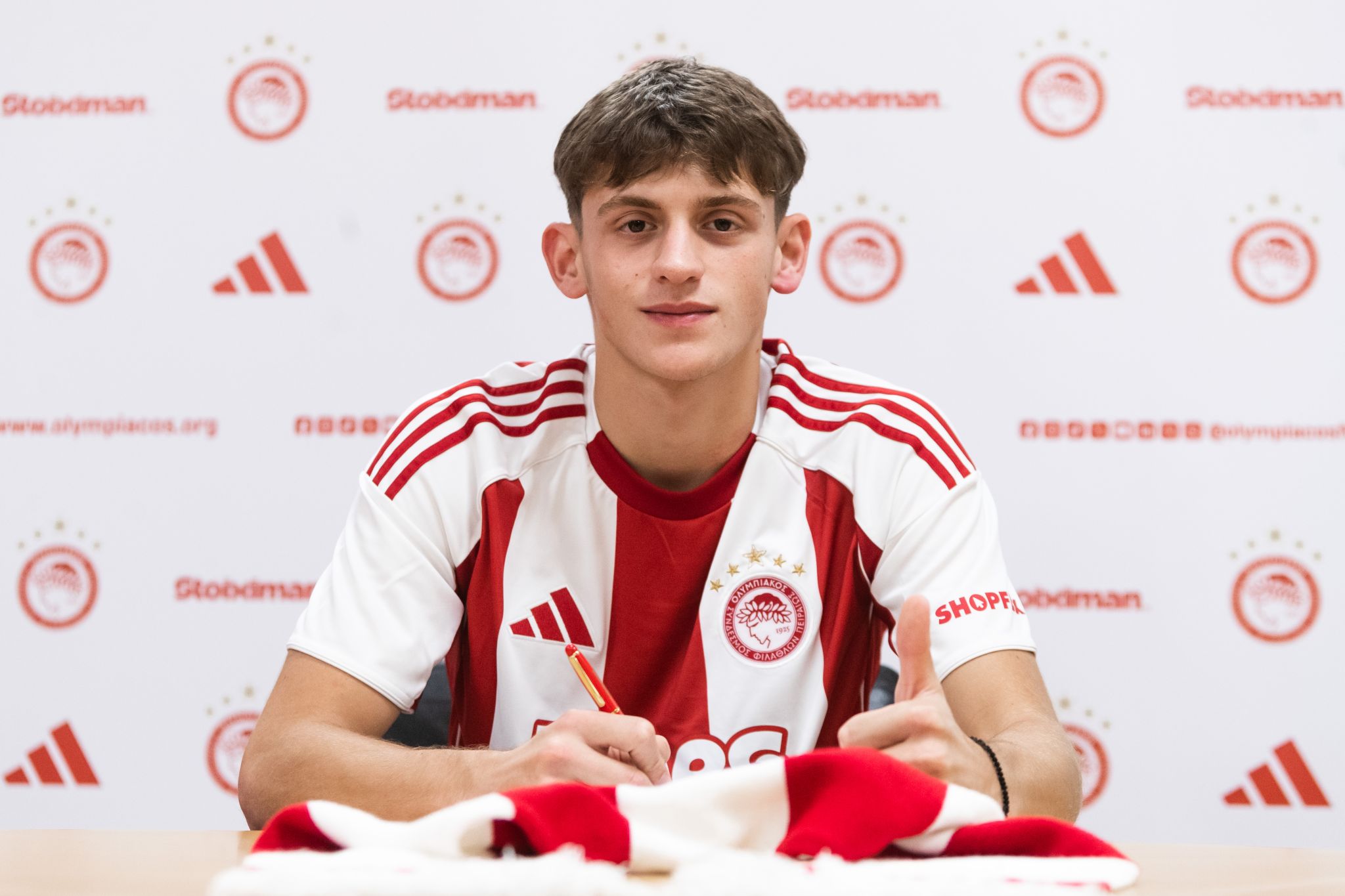 Ο Γκάμπριελ Κοντράσι στον Ολυμπιακό